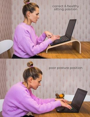 Appareil portable en bois fonctionnel Économie d'espace Refroidissement Ventilation Ascenseur de bureau d'ordinateur