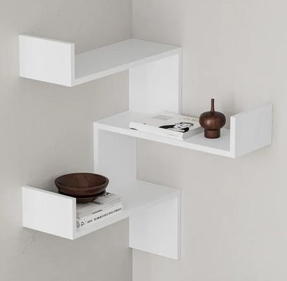 Étagère en bois réglable pour logos personnalisés Taille Décorative Meubles de maison modernes