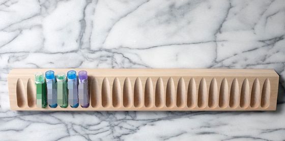 Réservoirs de stockage Des rayonnages de bois de bouleau massif Installation de tiroirs pour des solutions économes en espace