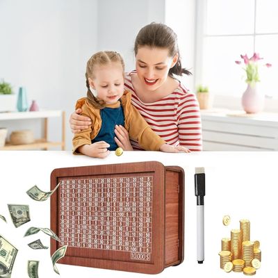 OEM/ODM Acceptable Épargne en espèces en bois Épargne en argent avec couleur naturelle et normes