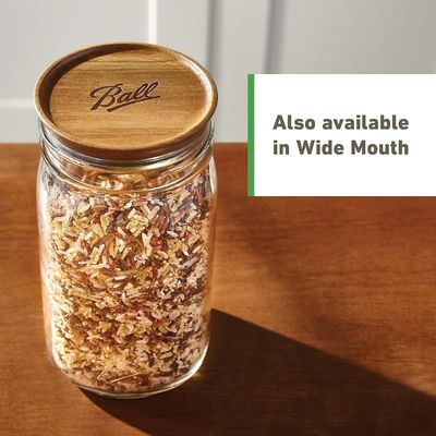 Couvercles de bouteilles personnalisés en bois marron avec couvercles de bambou en bois de couleur claire