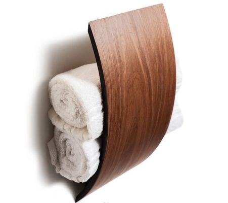 Design fonctionnel Étagère en bois avec logo personnalisé et design multifonctionnel