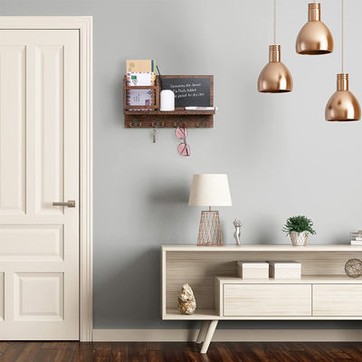 Organisateur de courrier moderne pour la décoration de l'entrée de la maison