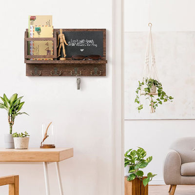 Organisateur de courrier moderne pour la décoration de l'entrée de la maison