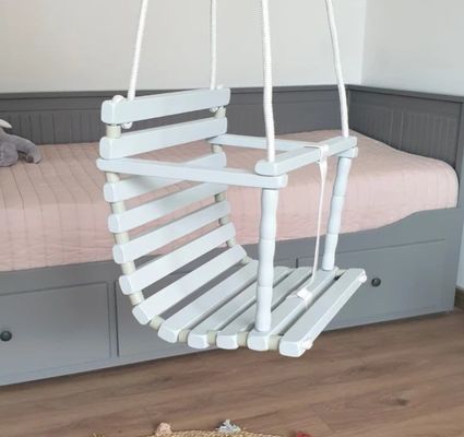 Fonction d'économie d'espace personnalisé personnalisé swing en bois fait à la main pour l'extérieur et l'intérieur