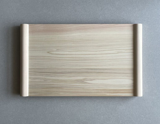 Planche à découper en bois de couleur claire extra-grande en chêne d'acacia en bambou pour cuisine équipée
