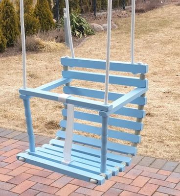 Fonction d'économie d'espace personnalisé personnalisé swing en bois fait à la main pour l'extérieur et l'intérieur