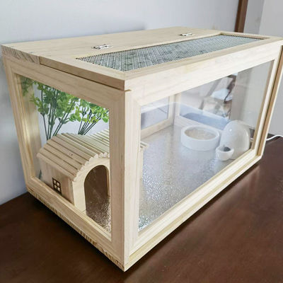 Autres cadeaux artisanaux populaires 50X30X30Cm Hamster Cage And Habitat Playground Routine Poulet boîte à nourriture