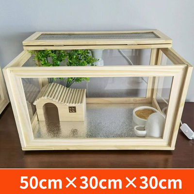 Autres cadeaux artisanaux populaires 50X30X30Cm Hamster Cage And Habitat Playground Routine Poulet boîte à nourriture