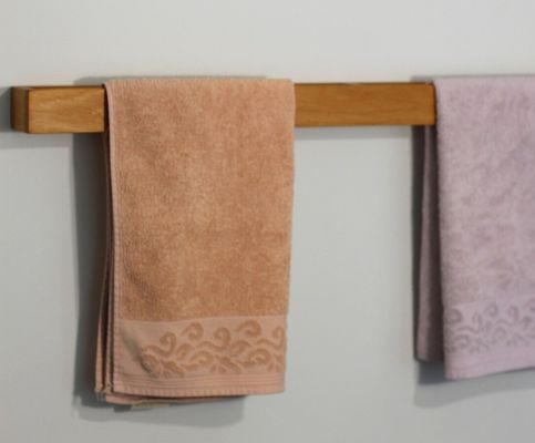 Comme votre demande en bois de la salle de bain porte-serviettes en bois de la salle de bain papier toilette étagère murale