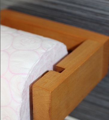 Comme votre demande en bois de la salle de bain porte-serviettes en bois de la salle de bain papier toilette étagère murale