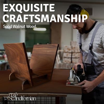 Display en bois pour 50 albums de musique