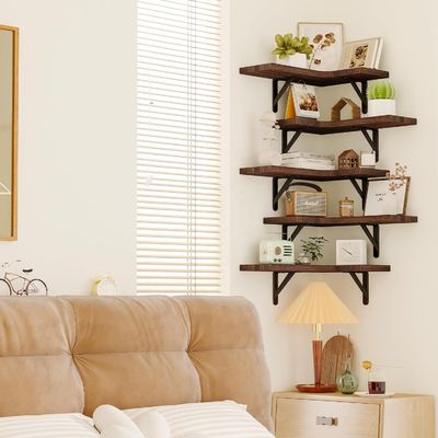 Étagères de rangement de salle de bains suspendues Étagère murale montée avec appareil de cuisine