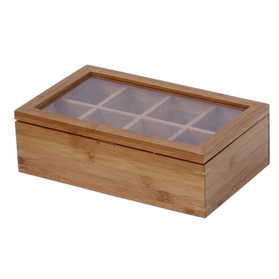 Organisez votre collection de thé avec cette boîte à thé japonaise peinte en bambou