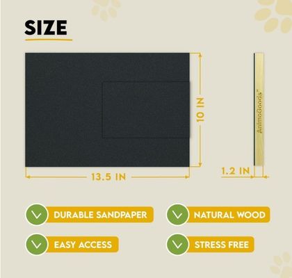 OEM Cadran à gratter pour chien avec boîte à friandises Cadran à gratter pour ongles pour chien avec poignée Cadran à gratter pour chat