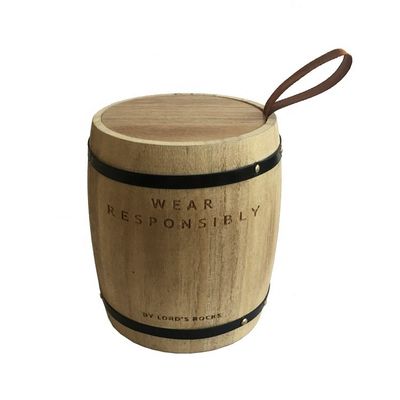 Mini porte- stylo en bois massif écologique pour fûts de grains de café, fait à la main et durable