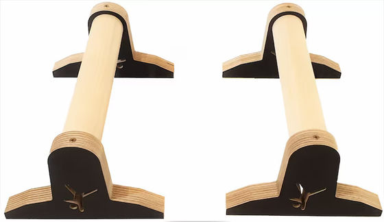 Anniversary Yoga Fitness Stand de main Calisthénie Gym Bar entraînement Parallèles en bois