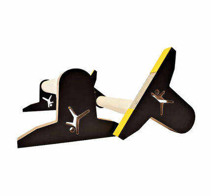 Anniversary Yoga Fitness Stand de main Calisthénie Gym Bar entraînement Parallèles en bois