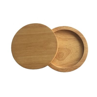 Décoration de la maison Coaster en bois personnalisé anti-dérapant soute porte-coupe avec matériau de bambou