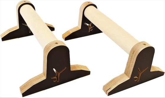 Anniversary Yoga Fitness Stand de main Calisthénie Gym Bar entraînement Parallèles en bois