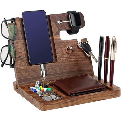 Porte-clés et porte-téléphones personnalisés pour table de nuit multifonctionnelle
