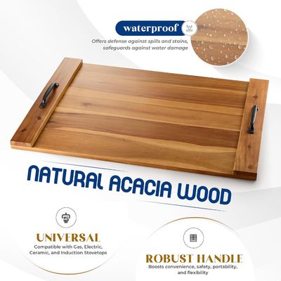 Cuisinière à gaz et électrique Blocs de découpage à poignée solide pour 202405 Couverture de cuisinière à pain