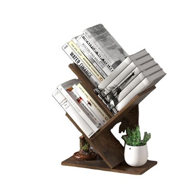 Type d'installation de l'étagère Type debout pour les livres Les magazines Les CD Les étagères en bois