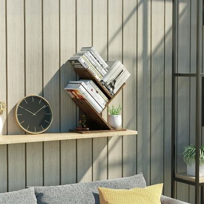 Type d'installation de l'étagère Type debout pour les livres Les magazines Les CD Les étagères en bois