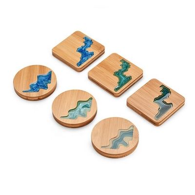 Tapis rond décoratif pour tasse de café 10X0.9cm