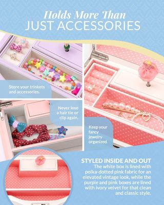 Boîte à musique à vent faite à la main pour filles et adolescents