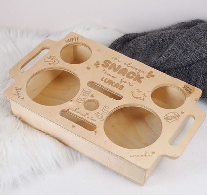 Plateau non pliable Barre de canapé en bois Plateau à collations Économie d'espace Pour les petits espaces