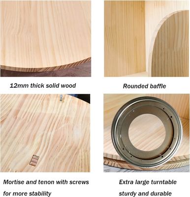 3-5 rangée enfants étagère tournante pour les livres généraux dans le salon blanc