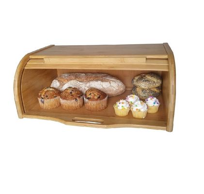 Autres cadeaux artisanaux écologiques en bambou naturel grande boîte en bois boîtes de rangement organisateur de comptoir de cuisine