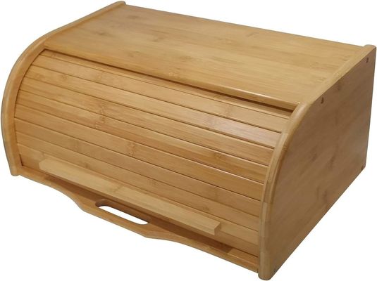 Autres cadeaux artisanaux écologiques en bambou naturel grande boîte en bois boîtes de rangement organisateur de comptoir de cuisine