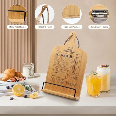 Tableau de conversion des mesures pour les livres de cuisine de niveau unique