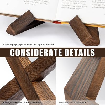 Organisation de recettes sans effort avec notre livre de recettes en bois massif