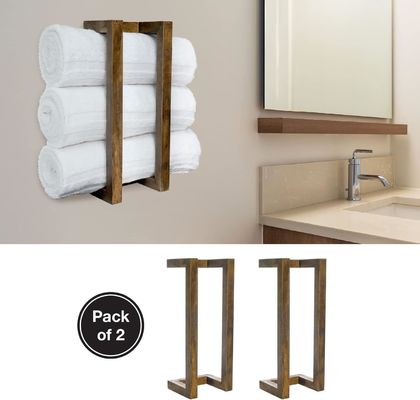 202405 Porte-serviettes en bois personnalisé selon vos préférences