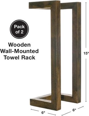 202405 Porte-serviettes en bois personnalisé selon vos préférences