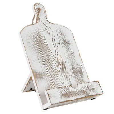 Conception fonctionnelle De style rustique en bois, livre de cuisine, support sans échantillon