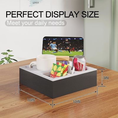 Tray pour couchette couchette en bois étanche à l'eau et anti-déversement pour canapé-lit