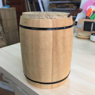Logo personnalisé Acceptable 12.5x16cm fût en bois de paulownia pour vos clients