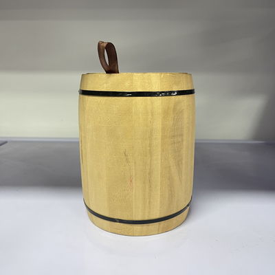 Logo personnalisé Acceptable 12.5x16cm fût en bois de paulownia pour vos clients