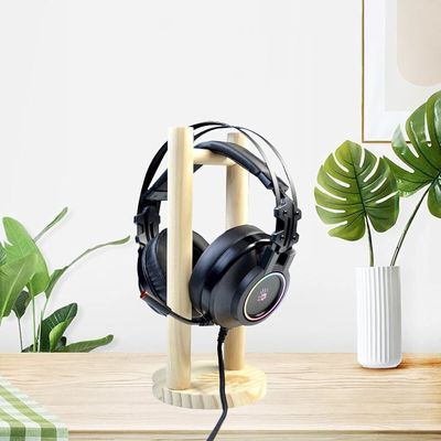 Boîtes d'emballage de vin élégantes 35x11x11cm Porteur d'écouteurs de bureau en bois pour les jeux