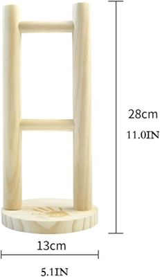 Boîtes d'emballage de vin élégantes 35x11x11cm Porteur d'écouteurs de bureau en bois pour les jeux