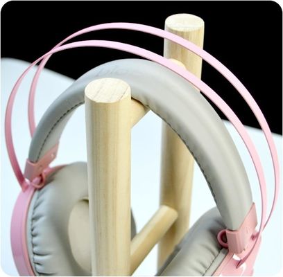 Boîtes d'emballage de vin élégantes 35x11x11cm Porteur d'écouteurs de bureau en bois pour les jeux