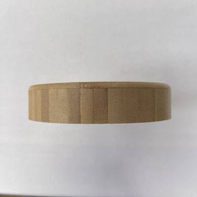 Couvercle en bois 10,9x2,4 cm pour boîtes de verre alimentaire dans votre choix de couleur normale ou personnalisée