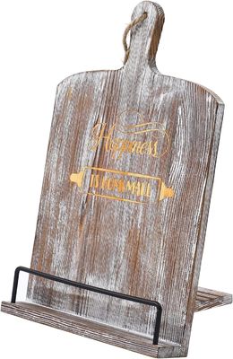 Étagère de lecture en bois Étagère de bureau Calendrier avec cadre en bois massif et échantillonnage gratuit