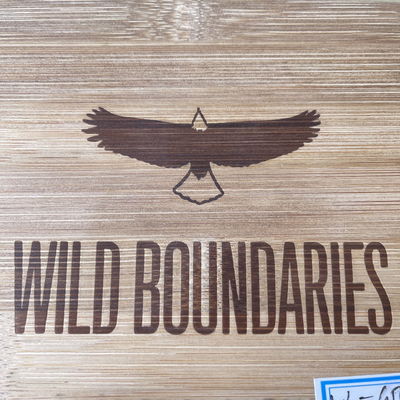 12.8x12.8x4.5cm Promotion Logo gravé sur mesure Boîte cadeau en bambou pour autres objets de cadeau