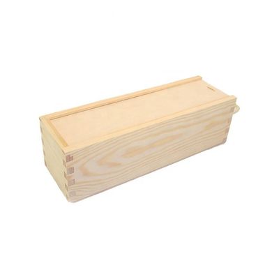 Logo personnalisé Boîte à vin Magnum en bois pour un emballage simple et utile à un prix abordable