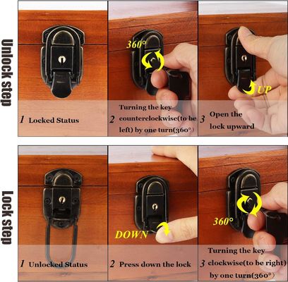 Timber personnalisé décoratif artisanal artisanal grande boîte en bois 9.3X7.6X4.5 pouces commande personnalisée